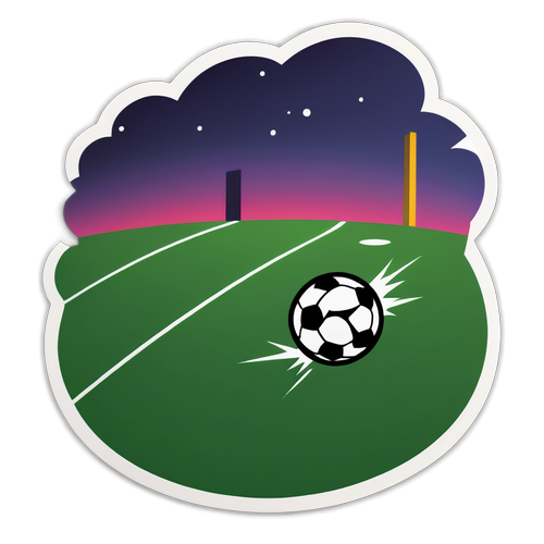 Balón de Fútbol en Movimiento