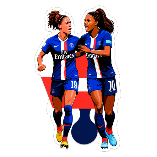 Pertarungan Epik Pemain Olympique Lyonnais Féminin dan Paris Saint-Germain Féminine
