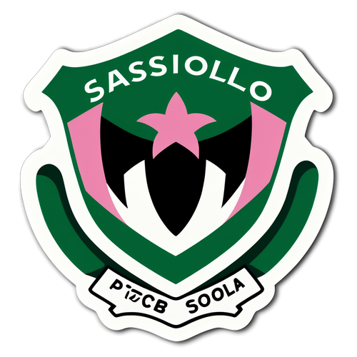 Crea un adesivo vibrante per Sassuolo vs. Palermo