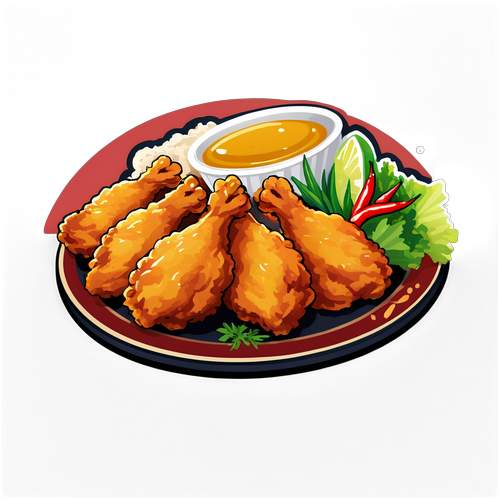 Sticker Ayam Goreng Widuran