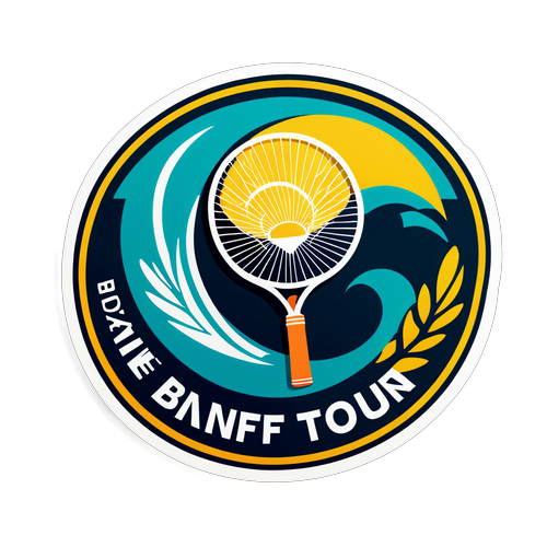 Sticker Inspirasi Logo BWF World Tour Finals 2024