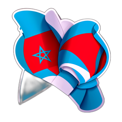 Vibrante Rivaliteit: Marokkaanse en Argentijnse Vlag