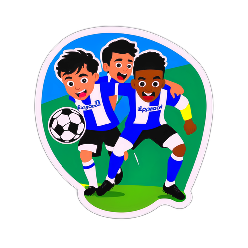 Sticker Pemain Bola Sepak Espanyol vs Alavés