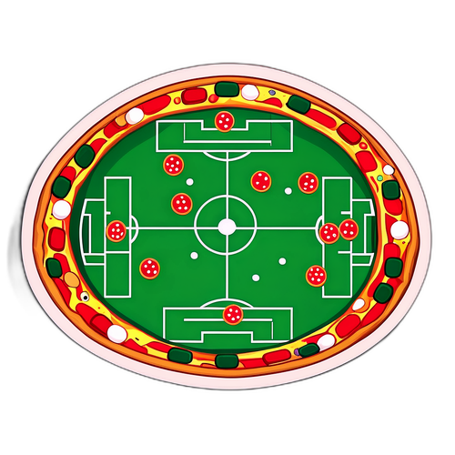 Pizza Lapangan Bola Sepak