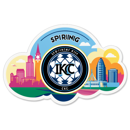 Stiker Romantisasi Bola Sepak Sporting KC dan Inter Miami