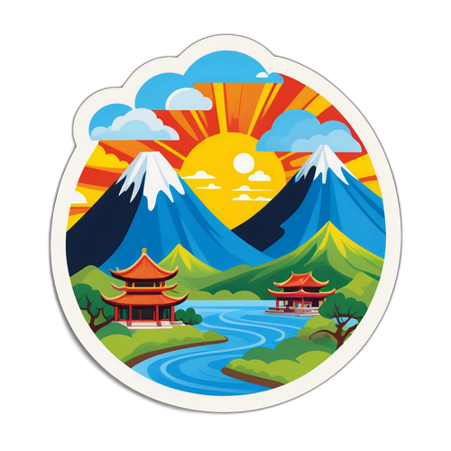 宜蘭天氣貼紙