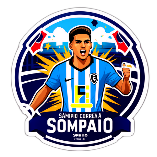 Sticker de la pasión de Sampaio Corrêa Futebol e Esporte