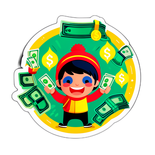 Stiker Saldo Dana Gratis