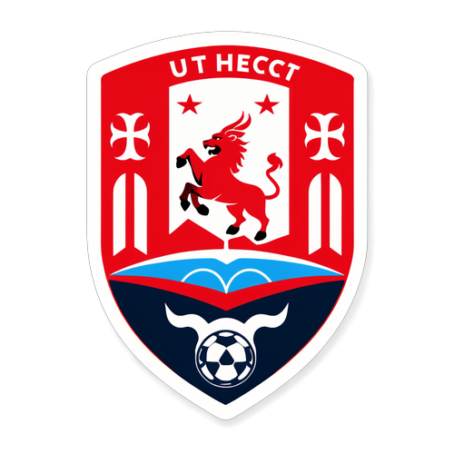 Sticker voor FC Utrecht - AZ