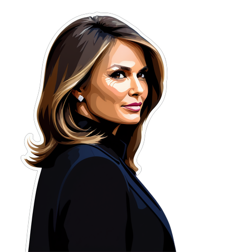 Få Fortryllelsen af Melania Trump: Den Ultimative Silhuet til Dit Stilfulde Liv!