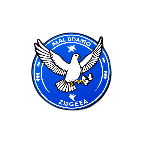 Malmö vs. Dinamo Zagreb nálepka