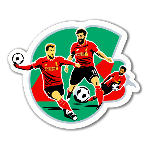 Thiết kế sticker trận đấu giữa Nottm Forest và Liverpool