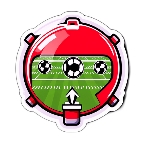 สติกเกอร์ชมฟุตบอล