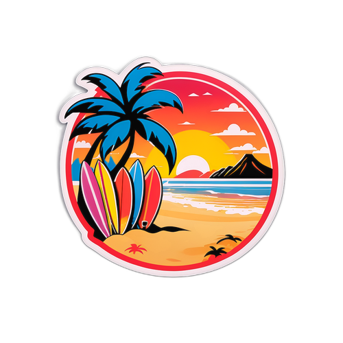 Auringonlasku Havaijilla