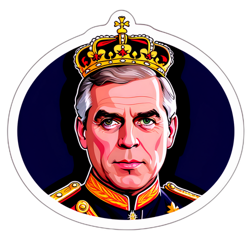 Kungligt Arv och Modernitet Sticker