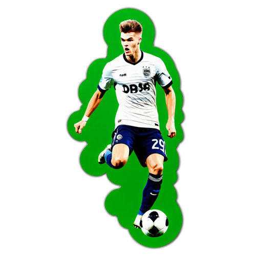 Alexander Sørloth Dribblingspose