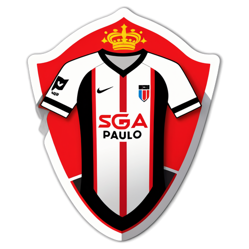 Amor pelo São Paulo: Sticker da Camisa do Tricolor