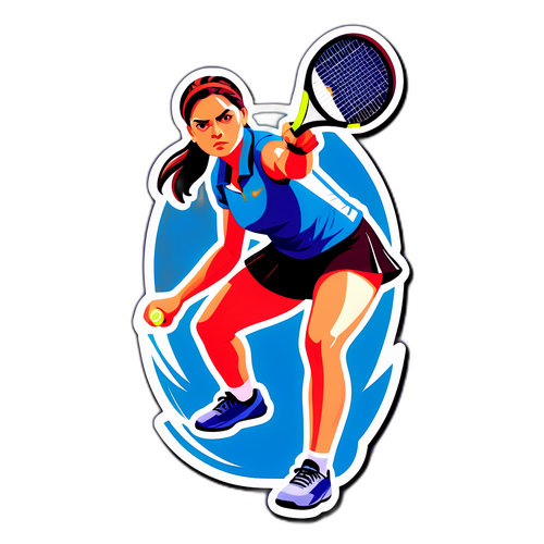Clara Tauson - Kraftfuld Serve