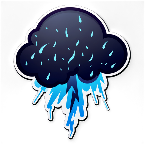 Brace Yourself! The Most Dramatic Thunderstorm Sticker That Will Shock You!