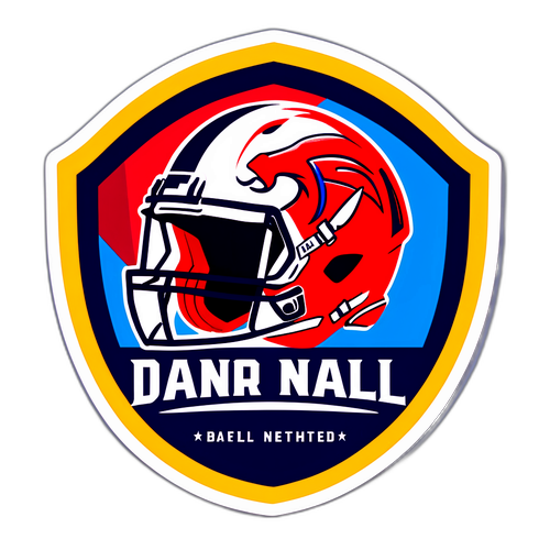 Stiker Tema NFL yang Seru
