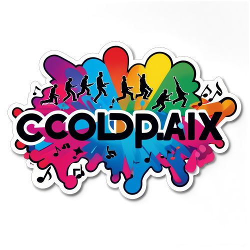 Experience the Magic: Coldplay's 2025 Tour Concert Sticker Will Leave You Breathless!