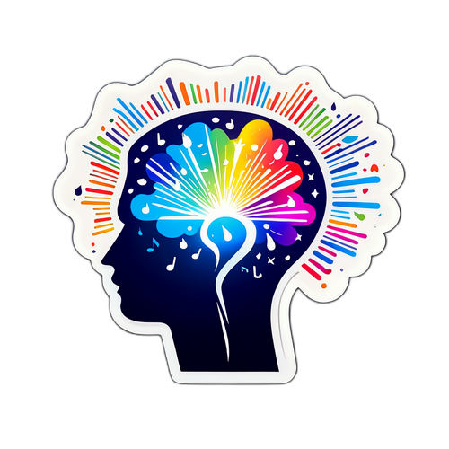 Ilustração Vivid da Mente Focada