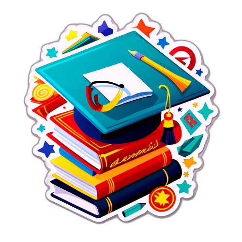 Opisyal na Sticker ng Kahalagahan ng Edukasyon