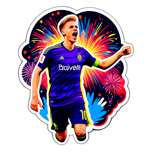 Stiker Perayaan Dani Olmo