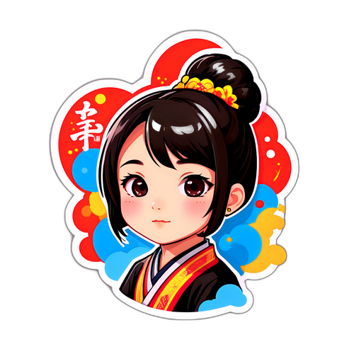 王安宇重要時刻主題貼紙