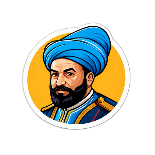 Göktağ Çalık Sticker Tasarımı