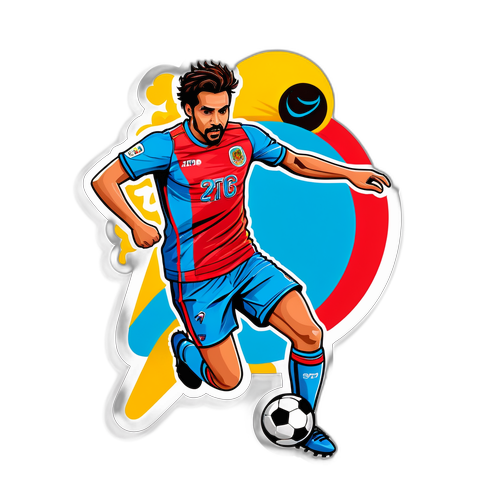 Sticker de Nacho Arce en Acción