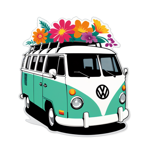 Der Retro-VW-Bus, der deine Abenteuerlust entfesselt! Gönn dir den ultimativen Strand-Vibe!