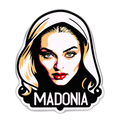 Adesivo Bold di Madonna