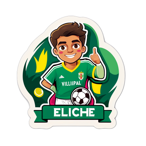 Sticker Elche vs Villarreal