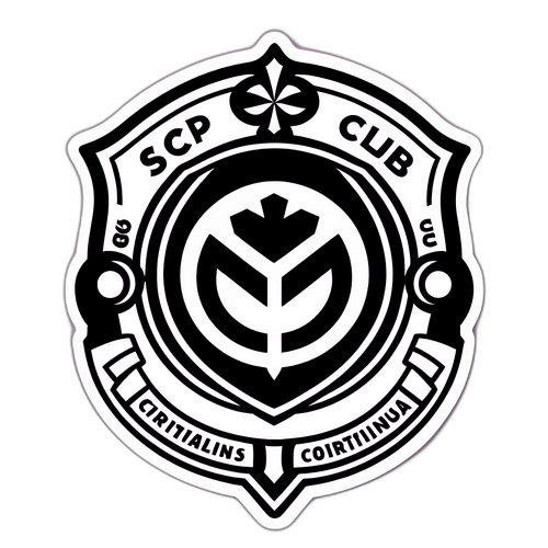 Adesivo Estilizado do SCCP