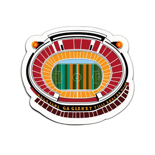 Galatasaray Stadion Sticker