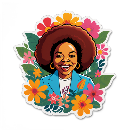 Floral Tribute to Roberta Flack