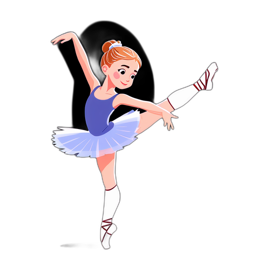 Ella Kanninen balettitunnilla