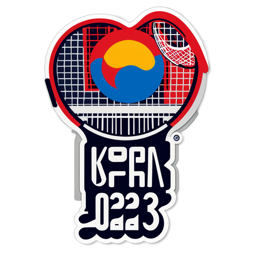 Revolusi Seni: Sticker Minimalis Unik untuk Korea Open 2023!