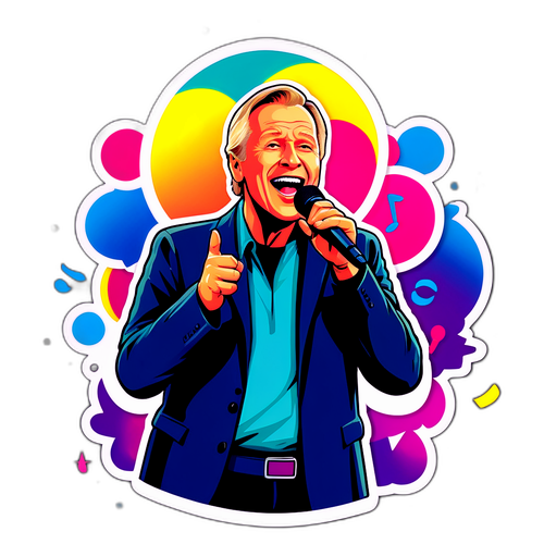 Jaap Reesema Zingend in de Studio