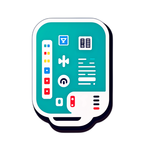 中華電信科技主題貼紙