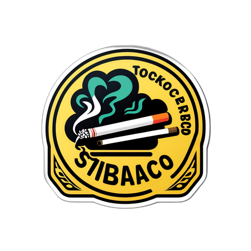 Zigaretten Preisschild Sticker