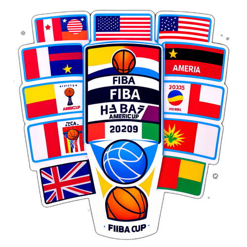 FIBA AmeriCup 2025 Sticker
