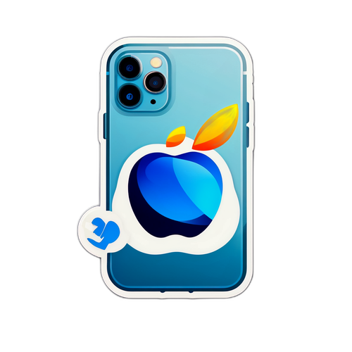 Sticker cu iPhone 17 Pro
