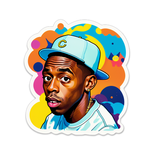 Unleash Your Creativity: Discover the Vibrant World of Tyler the Creator's 'Chromakopia' Album Cover!