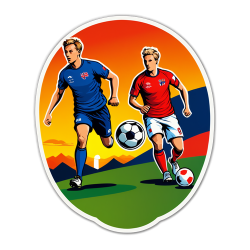 Sticker ya Michezo na Asili