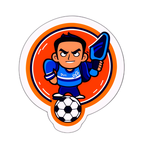 Sticker del Logo de Ole Deportivo
