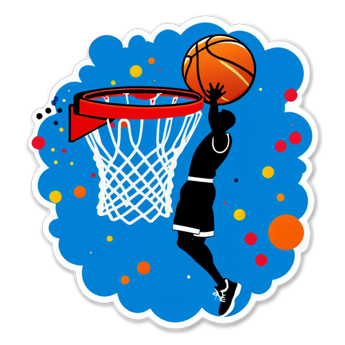 Mac McClung Dunk Celebration Sticker