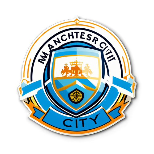 Adesivo Dinamico Manchester City