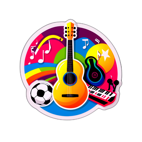 Stiker Seru: Sepak Bola dan Musik